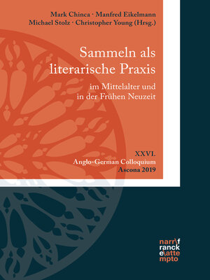 cover image of Sammeln als literarische Praxis im Mittelalter und in der Frühen Neuzeit. Konzepte, Praktiken, Poetizität